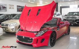 "Báo đỏ" Jaguar F-Type S mui trần độc nhất Việt Nam rao bán lại giá 4,3 tỷ đồng