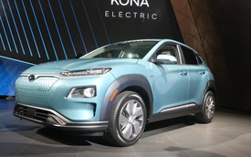 Hyundai Kona động cơ điện: Sạc một lần, chạy hơn 400 km