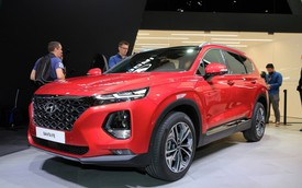 Hyundai Santa Fe 2019 sắp có động cơ hybrid và plug-in hybrid