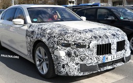 BMW 7-Series mới lộ diện: Lưới tản nhiệt hình quả thận đã thay đổi