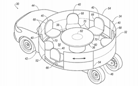 Trong tương lai, xe Ford có nội thất như... đu quay
