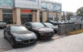 Dàn xe Maserati chính hãng khoe dáng tại Hà Nội