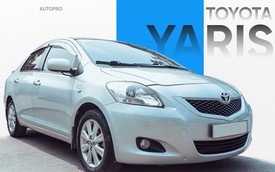 Người dùng Toyota Yaris sedan 10 năm chưa đổi xe: Chạy mãi không hỏng