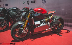 Tay chơi Việt biến Ducati Panigale 1199 S Tricolore hàng hiếm thành cafe racer kiểu hiện đại