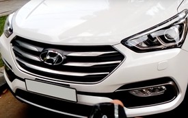 Người dùng đánh giá khoá thông minh Mykey lắp cho xe Hyundai Santa Fe