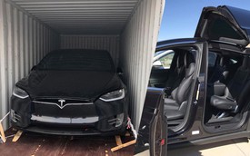 Chồng siêu mẫu Ngọc Thạch tậu thêm xe điện tự lái Tesla Model X tại Việt Nam