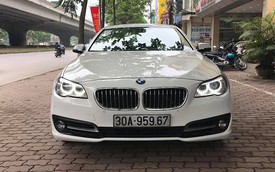 BMW 520i 2014 lăn bánh 40.000km bán lại giá 1,45 tỷ đồng tại Hà Nội