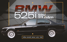 Hành trình lột xác BMW 525i cũ nát tuổi đời hơn 2 thập kỷ của nhóm người trẻ Việt
