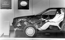 Xe an toàn không cần túi khí - Bài học của Audi cách đây 30 năm minh hoạ dễ hiểu qua hình ảnh bao diêm
