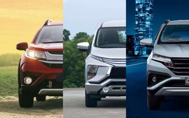 Cuộc đua mới trên thị trường xe nhập là đây: Honda BR-V, Mitsubishi Xpander và Toyota Rush