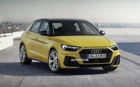 Rò rỉ những hình ảnh chính thức đầu tiên của Audi A1 2019