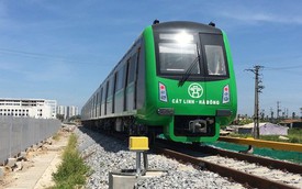 Tàu điện tuyến Cát Linh - Hà Đông chính thức đóng điện lưới Quốc Gia để chạy thử