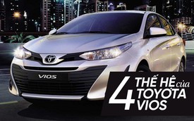 [Photo Story] 3 lần lột xác, thoát bóng bảo thủ của Toyota Vios