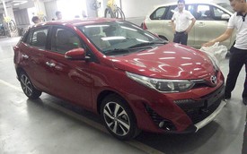 Toyota Yaris 2018 đã về đại lý: Thay thiết kế, thêm công nghệ, chờ giá bán