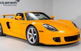 Porsche Carrera GT vàng độc nhất vô nhị đòi giá hơn 1 triệu USD