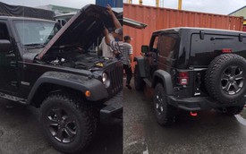 Hàng hiếm Jeep Wrangler Rubicon Unlimited 2018 bản 2 cửa số sàn đầu tiên cập cảng Việt Nam