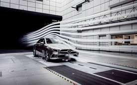 Xe cản gió ít nhất thế giới sắp ra mắt: Mercedes-Benz A-Class sedan