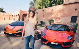 Cuộc sống của chân dài "Hội nhà giàu Dubai": Xa hoa, nhiều siêu xe vây quanh nhất Dubai