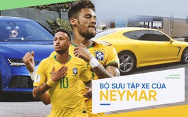 "Kịch sĩ sân cỏ" Neymar đang sở hữu dàn xe khủng cỡ nào?