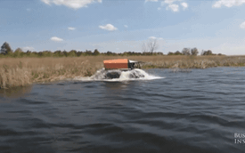 Sherp ATV: Chiếc xe off-road Nga kỳ lạ không ngán bất cứ địa hình nào