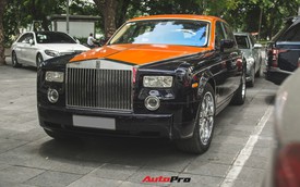 Chiếc Rolls-Royce Phantom tại Hà Nội đổi màu nhanh như tắc kè: Vừa hết tím mộng mơ lại đến cam cá tính