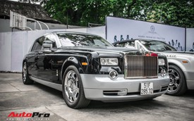 Rolls-Royce Phantom EWB "bí ẩn" của ông chủ cà phê Trung Nguyên xuất hiện tại Sài Gòn