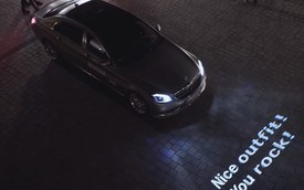 Mercedes-Benz tiếp tục khoe Digital Light - Đèn pha trình diễn ánh sáng của tương lai