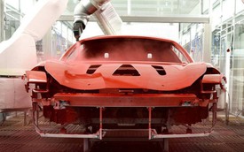 Với công nghệ sơn mới, Ferrari chỉ cần "nấu" siêu xe ở 100 độ C thay vì 150 độ C như trước