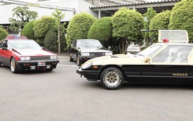 Lộ diện kho tàng xe Nissan cảnh sát cổ đầy chất chơi tại Nhật Bản