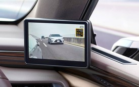 Chi tiết gương chiếu hậu điện tử trên Lexus ES sắp xuất hiện trên toàn cầu