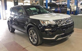 Giá xe đã tăng, khách mua Ford Explorer 2018 còn phải bỏ thêm hơn 200 triệu đồng mua gói bổ sung