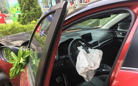 Chiếc Mazda3 tai tiếng tại Hà Nội gặp nạn nghiêm trọng, tài xế từng dương tính với ma tuý