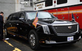 Limousine "The Beast" hoàn toàn mới của tổng thống Donald Trump lần đầu lộ diện