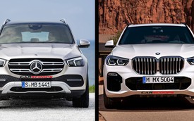 So găng thiết kế Mercedes-Benz GLE và BMW X5 2019: Một con đường, hai ngã rẽ