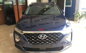 Ảnh chi tiết Hyundai Santa Fe 2019 tại Hà Nội trước ngày ra mắt