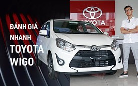 Đánh giá nhanh Toyota Wigo: Thua trang bị, thắng thương hiệu