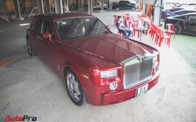 Gặp lại Rolls-Royce Phantom đỏ mận của ông chủ khu du lịch Đại Nam