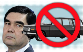 Turkmenistan: Cấm xe màu đen chỉ vì Tổng thống không thích