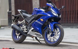 Đấu xe chính hãng, Yamaha R15 nhập khẩu ngoài giảm giá còn 84 triệu đồng