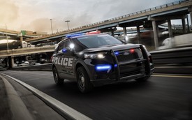 Ford Explorer thế hệ mới được hé lộ qua xe cảnh sát Mỹ