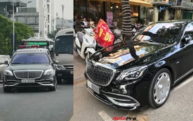 Mercedes-Maybach S 650 hàng hiếm của đại gia Lào Cai gặp nạn tại Hà Nội