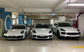 Cường ‘Đô-la’ và Đàm Thu Trang tậu 911 Carrera S giá gần 8 tỷ đồng vào bộ sưu tập Porsche toàn màu trắng