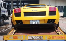 Thêm một chiếc Lamborghini Gallardo mới về Việt Nam với biển số lạ