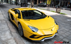Lamborghini Aventador S 45 tỷ của đại gia Hoàng Kim Khánh bất ngờ xuất hiện tại Sài Gòn