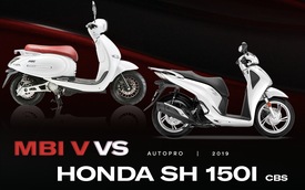 Đặt lên bàn cân MBI V và Honda SH 150i