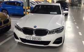 Chủ xe BMW 330i 'rinh' biển ngũ quý 9, nhiều người đồn đoán giá trị tấm biển số lên tới cả tỷ đồng