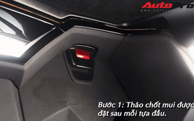 Hoá ra đây là cách đại gia Việt mở mui Lamborghini Aventador Roadster: dễ nhưng sẽ rơi vào thế khó khi gặp tình huống này