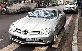Sau một năm vắng bóng, 'mũi tên bạc' Mercedes-Benz SLR McLaren độc nhất Việt Nam bất ngờ trở lại