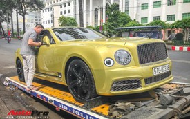 Ông chủ Đại Nam chi hơn 50 tỷ đồng mua Bentley Mulsanne EWB màu siêu độc tặng vợ dịp Tết