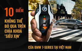 10 điểm không thể bỏ qua trên chìa khoá “siêu xịn” của BMW 7 Series tại Việt Nam